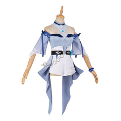 Halloweez Jean Cosplay Outfit – Genshin Impact Summer Swimsuit Edition for Females - Halloweez