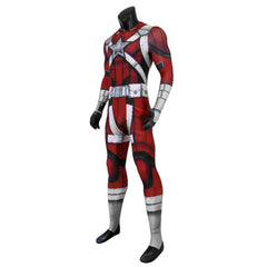 Halloweez Deluxe Red Guardian Cosplay Suit with Mask for Halloween - Halloweez