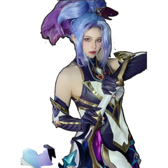 Halloweez Star Guardian Akali Cosplay Costume for Women - Sexy Set for Halloween and Christmas Parties - Halloweez