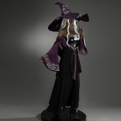 Elden Ring Hermit Night's Reign Cosplay, Custom Game Outfit for Halloween & Comic Con