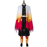 Halloweez: Embrace the Power of Kyojuro Rengoku with Our Exclusive Demon Slayer Cosplay Costume - Halloweez