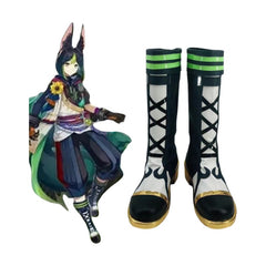 Genshin Impact Tighnari Cosplay Shoes for 2D Performance and Convention - Halloweez