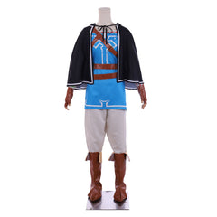 Halloweez Zelda: Breath of the Wild Link Cosplay Costume - Premium Hero Outfit Full Set - Halloweez
