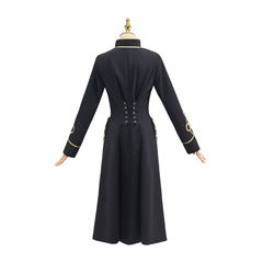 Punk Style Women’s Long Military Coat Cosplay Costume - Halloweez