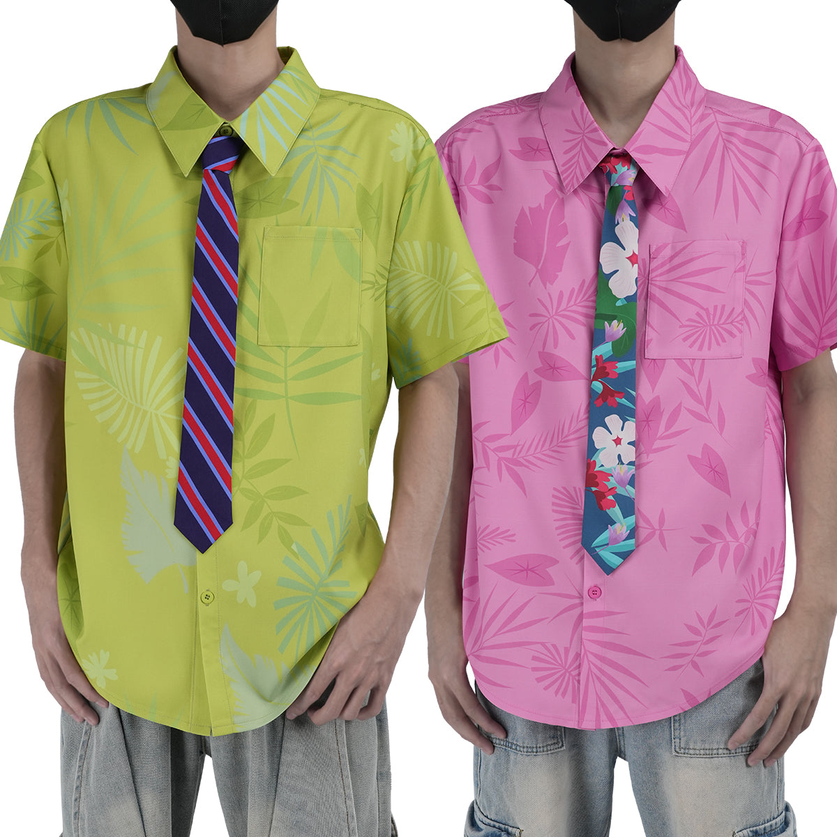 Nick Wilde from Zootopia Cosplay Costume Shirt and Tie Set for Halloween - Halloweez