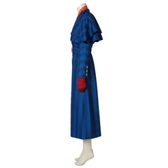 Halloweez Mary Poppins Returns Navy Blue Cosplay Costume for Adults - Halloweez