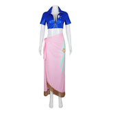 ONE PIECE Straw Hat Pirates Nico Robin Cosplay Costume Two Years Later Role-Playing Outfit - Halloweez