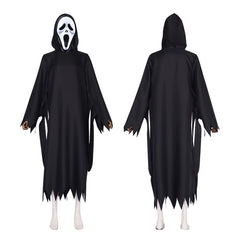 Scream 6 Ghostface Killer Cosplay Costume - Movie Halloween Party Outfit - Halloweez