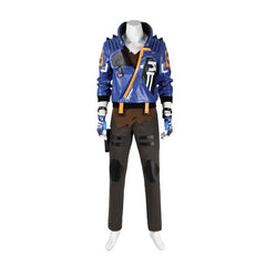 Halloweez Yoru Kiritani Ryō VALORANT Cosplay Costume Set with Accessories for Men - Halloweez