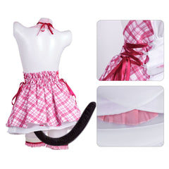 Cat Girl Paradise Anime Cosplay Dress Chocola Vanilla Stage Performance Outfit Daily Wear - Halloweez