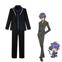 Guardian Sweetheart Tsukiyomi Ikuto Souma Kukai Cosplay Costume Full Set for Halloween Stage Performance - Halloweez