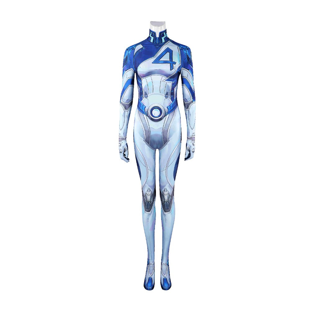 Marvel Showdown Fantastic Four Invisible Woman Cosplay Costume - Halloweez