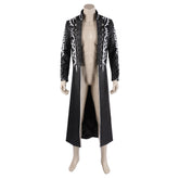 Devil May Cry 5 Vergil Cosplay Trench Coat, Men Full Set Halloween Cosplay Costume for Game Character Outfit - Halloweez