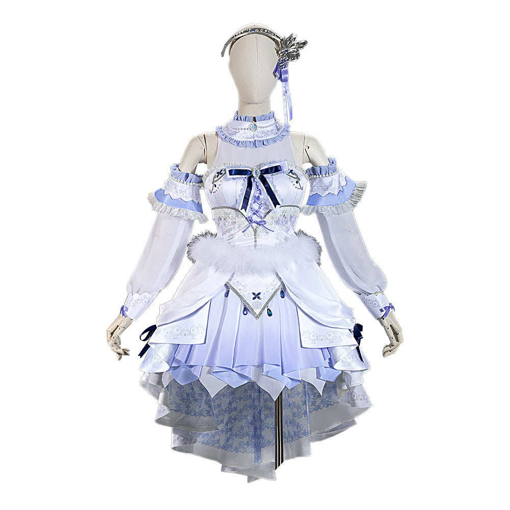 Bangdream Minato Yukina Cosplay Costume Anime Game Outfit for Women - Halloweez