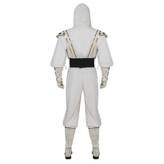 Halloweez Tommy Oliver White Ranger Ninja Cosplay Costume - Halloweez