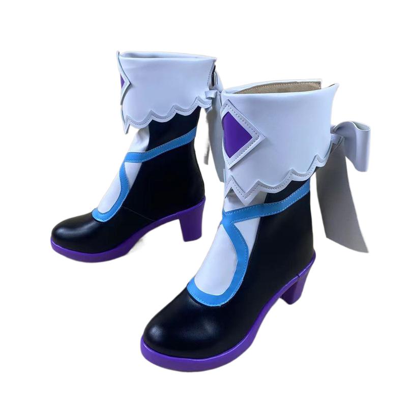 1788 Honor of Kings Xiao Qiao Time Witch Cosplay Shoes for Anime Conventions - Halloweez