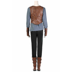 Womens Halloweez Ciri Costume - Witcher Inspired Halloween Outfit for Cosplay Parties - Halloweez