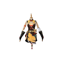 Halloweez Xiangling Outfits - Genshin Impact Halloween Carnival Cosplay Costume - Halloweez