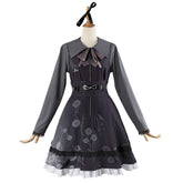 Project Sekai: Colorful Stage! Mizuki Akiyama Cosplay Costume Grey Gradient Dress - Halloweez