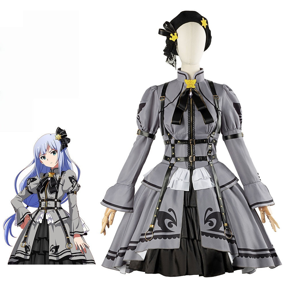 The Idolmaster Million Live! Shiraishi Kitazawa Cosplay Costume Anime Dress - Halloweez