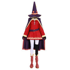 Halloweez Megumin Arch Wizard Witch Red Cosplay Costume for Halloween - Halloweez