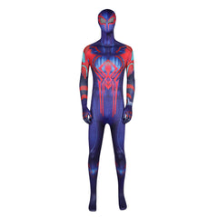 Spider-Man Across the Spider-Verse Cosplay Costume for Kids Miguel Spider-Man Bodysuit 3D Printed Jumpsuit Halloween - Halloweez