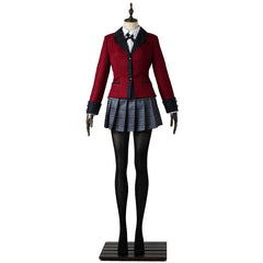 Halloweez Yumeko Jabami Cosplay Outfit - Premium Japanese School Girl Uniform for Halloween & Kakegurui Enthusiasts - Halloweez