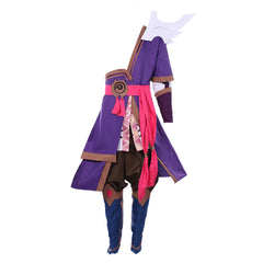 Halloweez Yasuo Spirit Blossom Cosplay Costume Full Set with Gloves, Shoes Cover, and Accessories - Halloweez