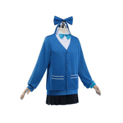 Azure Blue Archive Asuka Toki Cosplay Costume Japanese Girl Uniform JK Daily Blue Anime Costume - Halloweez