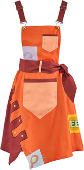 Halloweez Apron - The Owl House Cosplay Costume, Golden Guard Kitchen Cooking Apron for Adults - Halloweez
