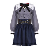 Rainbow Club Virtual Vtuber cosplay Vampire Kanae Genderbend Halloween Costume for Nijisanji Fans - Halloweez
