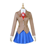Doki Doki Literature Club Monika Cosplay Costume - High Quality Game Character Outfit - Halloweez