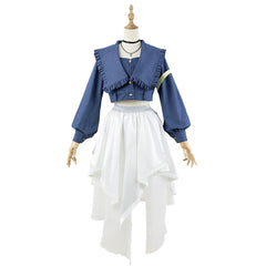 BanG Dream! mygo!!! Chihaya Anon Cosplay Costume Anime Denim Dress Set - Halloweez