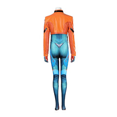 Halloweez Juno Overwatch 2 Women's Blue Cosplay Costume for Festive Celebrations - Halloweez