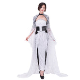 Halloweez Final Fantasy XV Lunafreya Cosplay Evening Dress for Women - Halloweez