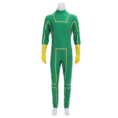 Halloweez Dave Lizewski Cosplay Costume - Vibrant Green Outfit - Halloweez