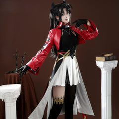 Honkai Star Rail x Fate Collaborative Tohsaka Rin Cosplay Outfit Full Set Halloweez