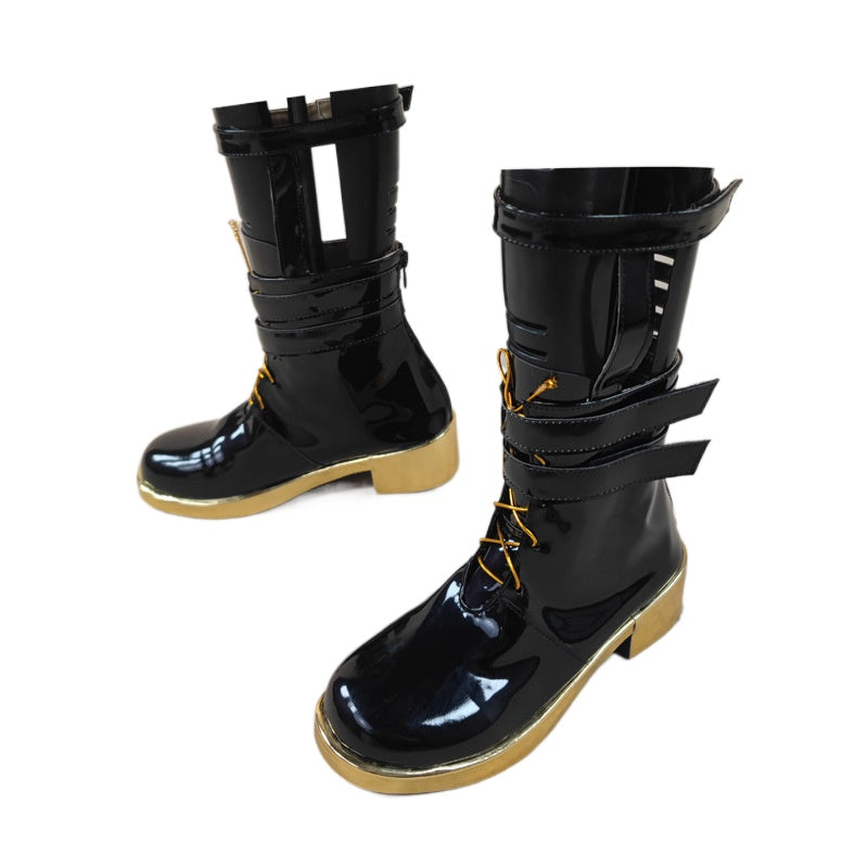 2107 Kagamine Rin Raccoon Cosplay Shoes for Anime Expo Performance - Halloweez