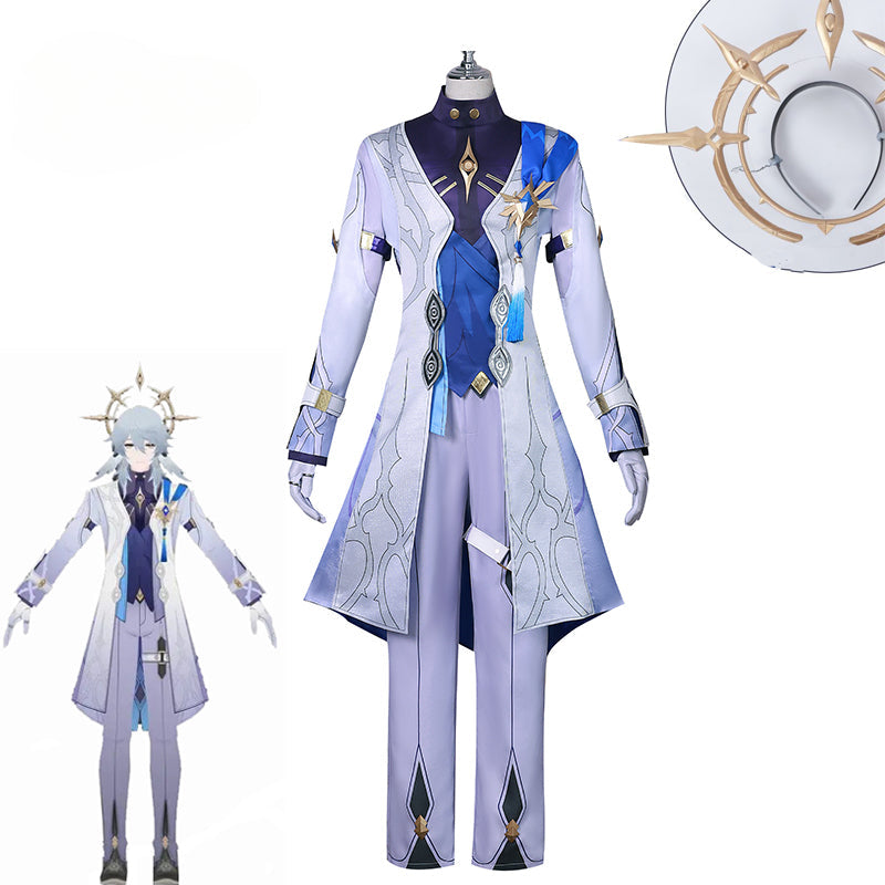 Halloweez Mr. Sunday Halovian Cosplay Costume for Men - Honkai Star Rail Inspired - Halloweez