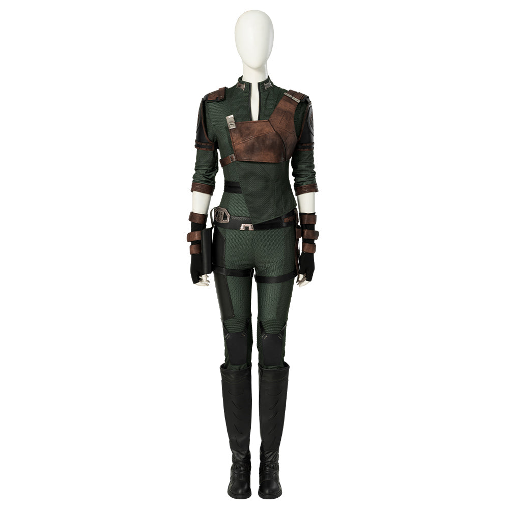 Stunning Gamora Cosplay Costume from Guardians of the Galaxy Vol. 3 by Halloweez - Halloweez