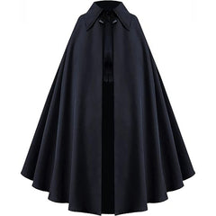 New Medieval Victorian Steampunk Gothic Cape Cloak for Halloween Cosplay - Halloweez