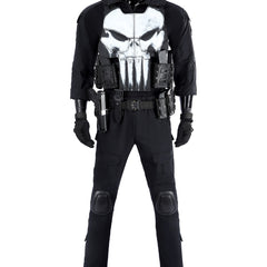 The Punisher: Last Shot Cosplay Costume Classic Superhero Role Play Outfit Full Set - Halloweez