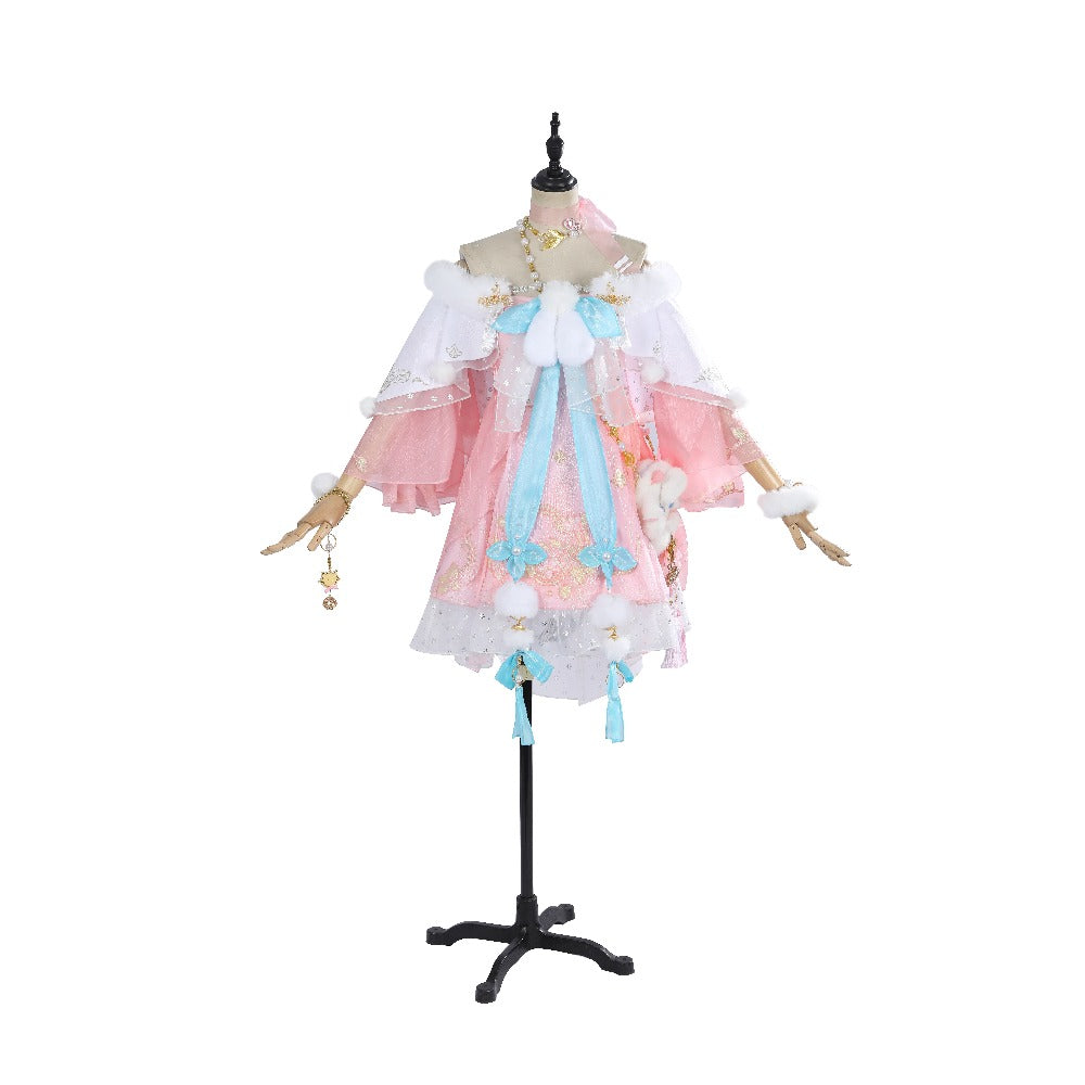 Justice Online Mei Meng Mei Yang Yang Cosplay Costume for Game and Anime Fans - Halloweez