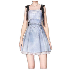 Love and Deepspace Female Protagonist Cosplay Costume - Full Set with Accessories - Halloweez