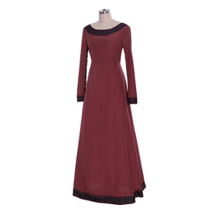 Elegant Halloweez Medieval Royal Court Queen Princess Robe Dress for Tudor Tea Parties - Halloweez