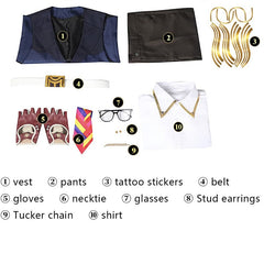 Halloweez Valorant Chamber Deadeye Cosplay Costume - High-Quality Roleplay Gear for Enthusiasts - Halloweez