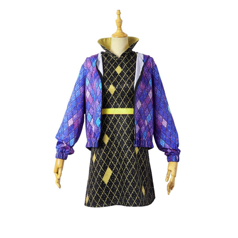 Halloweez Kids Cosplay Outfit - Ember Dress & Wade Jacket, Perfect for Halloween - Halloweez