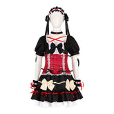Horror Game Death Mansion Cosplay Costume Lolita Dress Maid Outfit Halloween Party Costume - Halloweez