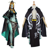 Halloweez Midna Cosplay Costume | Alluring Cloak Skirt Ensemble for Enthusiastic Gamers - Halloweez