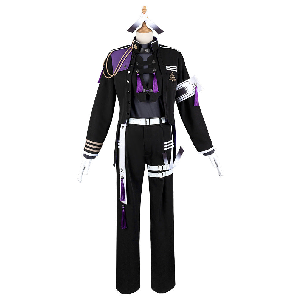 VTuber Nagao Kei 2D Cos Anime Game Men Women Uniform Set - High Quality Cosplay Costume - Halloweez